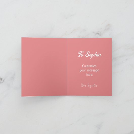 Verjaardagsuitnodigingskaart voor Cute Cat Celebra (Binnen)