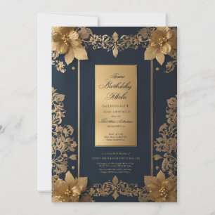 verjaardagsuitnodigingskaarten kaart