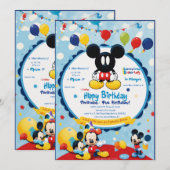 Verjaardagsuitnodigingskaarten Kaart (Voorkant / Achterkant)