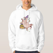 Verjaardagsvarken feesten Mannen Hoodie (Voorkant)