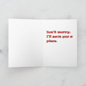 verjaardagsvarken kaart (Binnen)