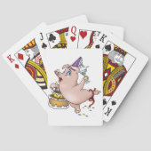 Verjaardagsvarken speelkaarten (Achterkant)