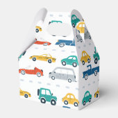 Verjaardagsverpakkings papier Groot Transport Them Bedankdoosjes (Achterkant)