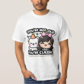 Verjaardagsvibes: Vier in stijl met een aangepaste T-shirt (Voorkant)