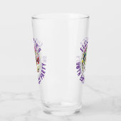 Verjaardagsviering 90e verjaardag glas (Links)