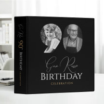 Verjaardagsviering 90ste verjaardag gepersonalisee