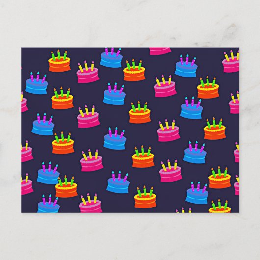 Verjaardagsviering Briefkaart (Voorkant)