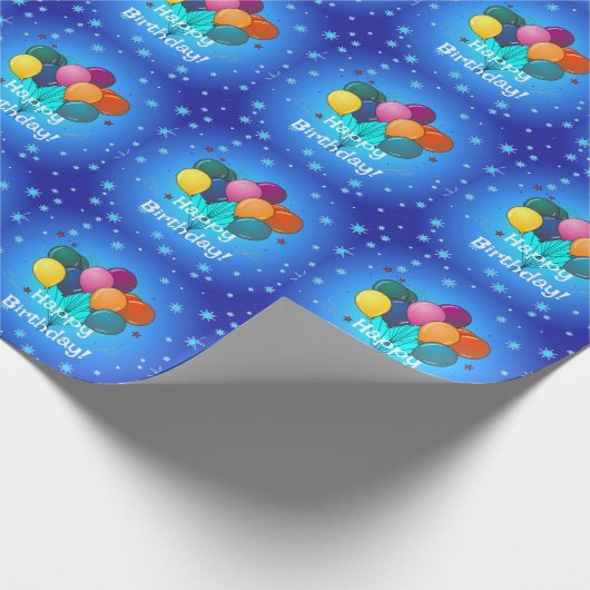 Verjaardagsviering Cadeaupapier (Hoek)