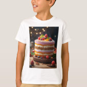 Verjaardagsviering kinder Fansion T-shirt (Voorkant)