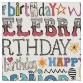 verjaardagsviering parel stof (Close Up)