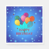 Verjaardagsviering Servet (Voorkant)