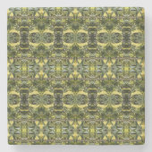 Verjaardagsvlinder Abstract Stenen Onderzetter (Voorkant)