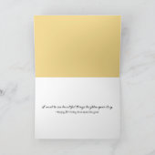 Verjaardagsvlinder met paarse bloemen kaart (Binnen)