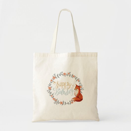 Verjaardagsvoskrans Tote Bag (Voorkant)