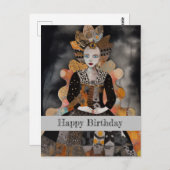 Verjaardagsvrouw Collage Briefkaart (Voorkant / Achterkant)