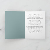 Verjaardagsvrouw Drink ochtendkoffie Kaart (Binnen)