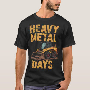 Verjaardagsvuil Van Skid Loader Doet Nooit Pijn T-shirt