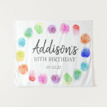 Verjaardagswelcome Kunst, Schilder verjaardagstapi