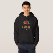 Verjaardagswens Larissa Hoodie (Voorkant volledig)