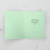 Verjaardagswens Leuk Bloemhart Inspirivity Kaart (Binnen)