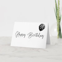 Verjaardagswens met ballon met polkadots