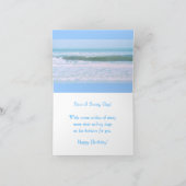 Verjaardagswens van de matroos kaart (Binnen)