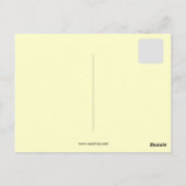 verjaardagswens voor jou, bloemen, dorp briefkaart (Achterkant)