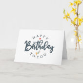 VERJAARDAGSWENS VOOR U MET EEN DROOM OM UIT TE KOM KAART (Gele Bloem)