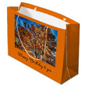 Verjaardagswens Zak Groot Cadeauzakje (Achterkant Gekanteld)