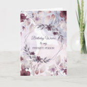 Verjaardagswensen aan mijn favoriete persoon kaart (Voorkant)