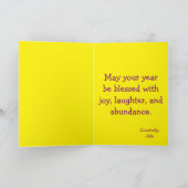 Verjaardagswensen Afrikaans meisje  Feestdagen Kaart (Binnen)