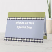 Verjaardagswensen alleen voor jou kaart (Achterkant)