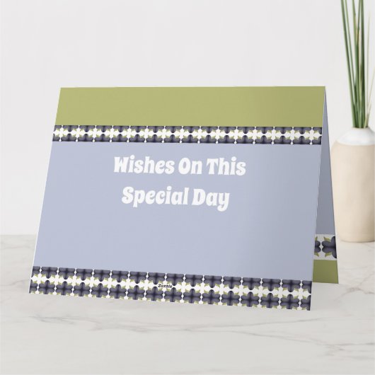 Verjaardagswensen alleen voor jou kaart (Achterkant)