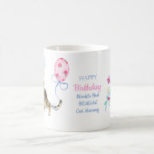 Verjaardagswensen Bengal Kat Moeders - Voeg naam t Koffiemok (Center)