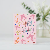 Verjaardagswensen Briefkaart (Staand voorkant)