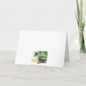 Verjaardagswensen - Butterfly Kaart (Achterkant)