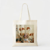 Verjaardagswensen Canvas tas (Voorkant)