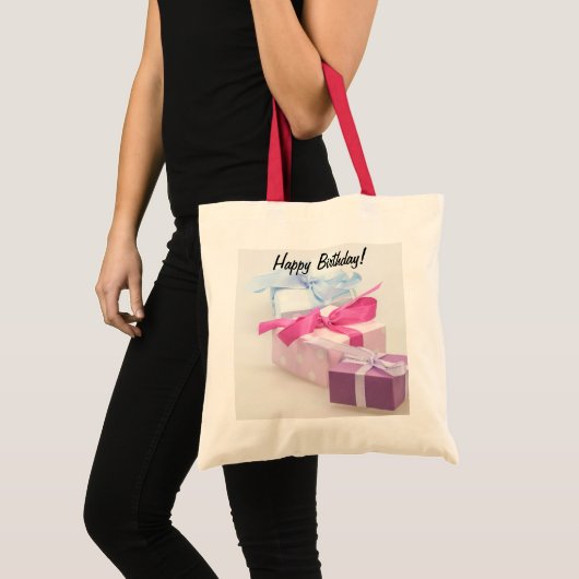 Verjaardagswensen Canvas tas (Voorkant (product))