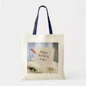 Verjaardagswensen Canvas tas (Voorkant)