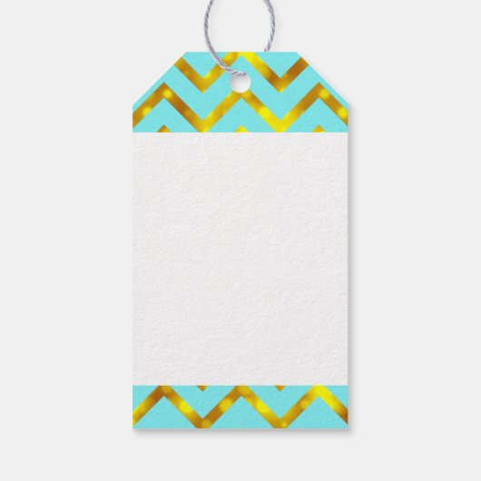 Verjaardagswensen girly goud personaliseren cadeaulabel (Achterkant)