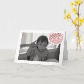 Verjaardagswensen Kaart (Gele Bloem)