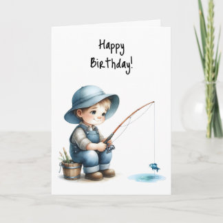 Verjaardagswensen Little Boy Blue Kaart