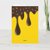 Verjaardagswensen met kleurplaat voor geliefde' kaart (Achterkant)