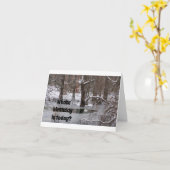 VERJAARDAGSWENSEN MET ZWAAN KAART (Gele Bloem)