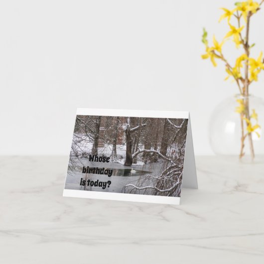 VERJAARDAGSWENSEN MET ZWAAN KAART (Gele Bloem)