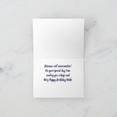 VERJAARDAGSWENSEN OVER DE MIJLEN STUREN KAART (Binnen)