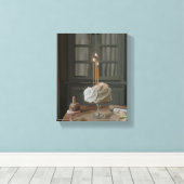 Verjaardagswensen | taartschilderen canvas afdruk (Insitu (Houten vloer))