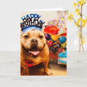 Verjaardagswensen van Betsy Bully Kaart (Gele Bloem)