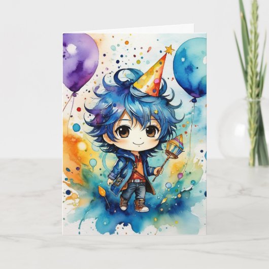 Verjaardagswensen van de Little Explorer Kaart (Voorkant)