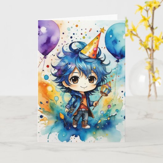 Verjaardagswensen van de Little Explorer Kaart (Gele Bloem)